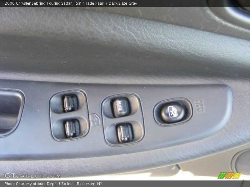 Satin Jade Pearl / Dark Slate Gray 2006 Chrysler Sebring Touring Sedan