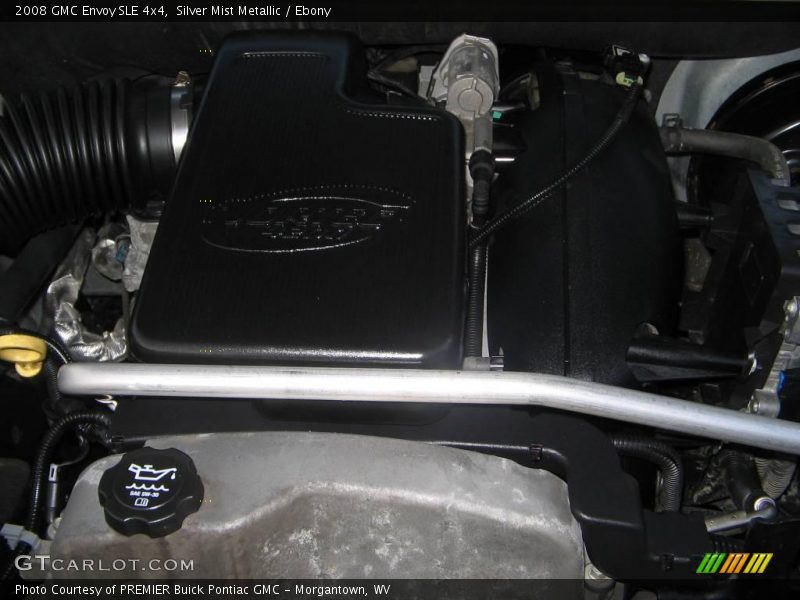 Silver Mist Metallic / Ebony 2008 GMC Envoy SLE 4x4