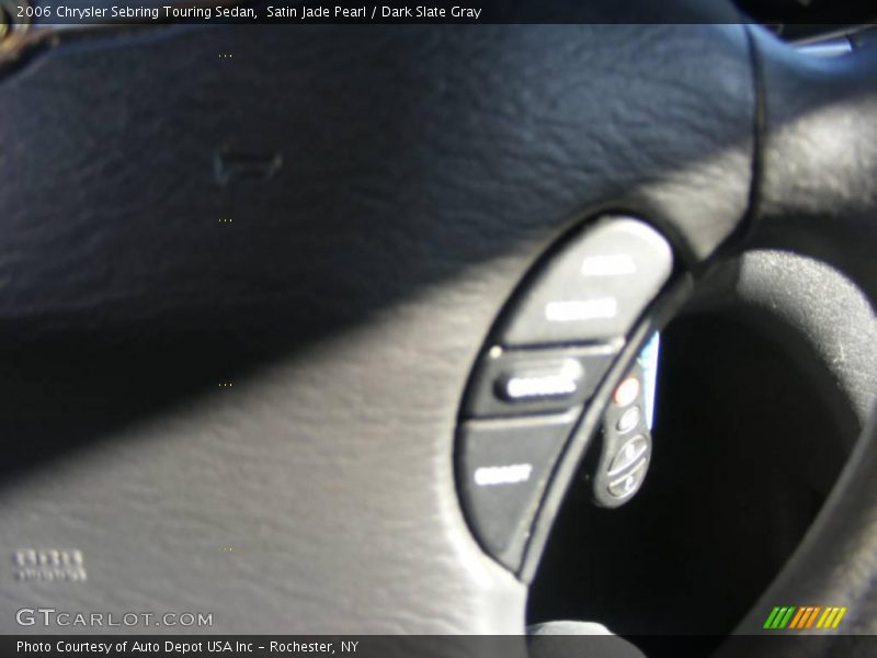 Satin Jade Pearl / Dark Slate Gray 2006 Chrysler Sebring Touring Sedan