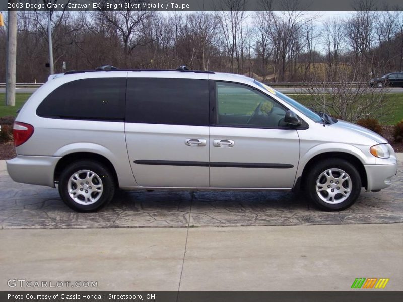 Bright Silver Metallic / Taupe 2003 Dodge Grand Caravan EX