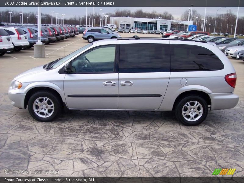 Bright Silver Metallic / Taupe 2003 Dodge Grand Caravan EX