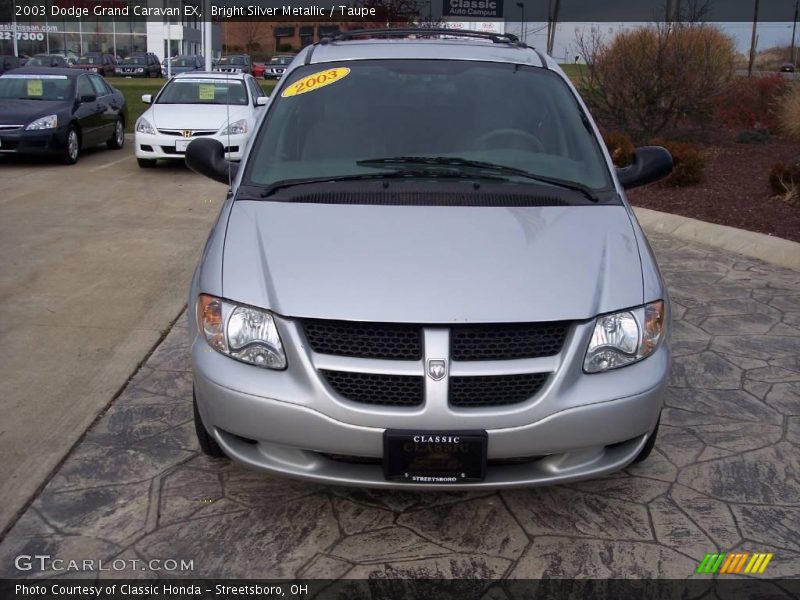Bright Silver Metallic / Taupe 2003 Dodge Grand Caravan EX