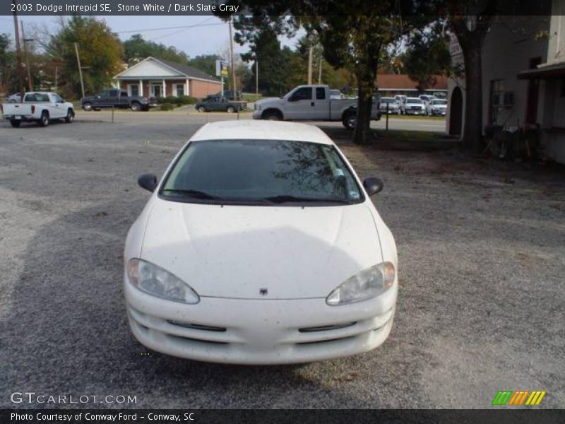 Stone White / Dark Slate Gray 2003 Dodge Intrepid SE