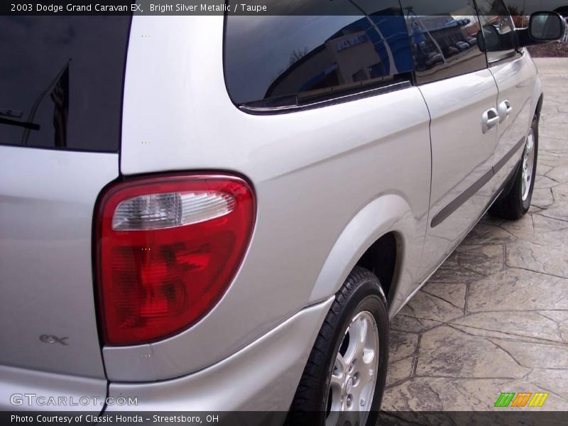 Bright Silver Metallic / Taupe 2003 Dodge Grand Caravan EX