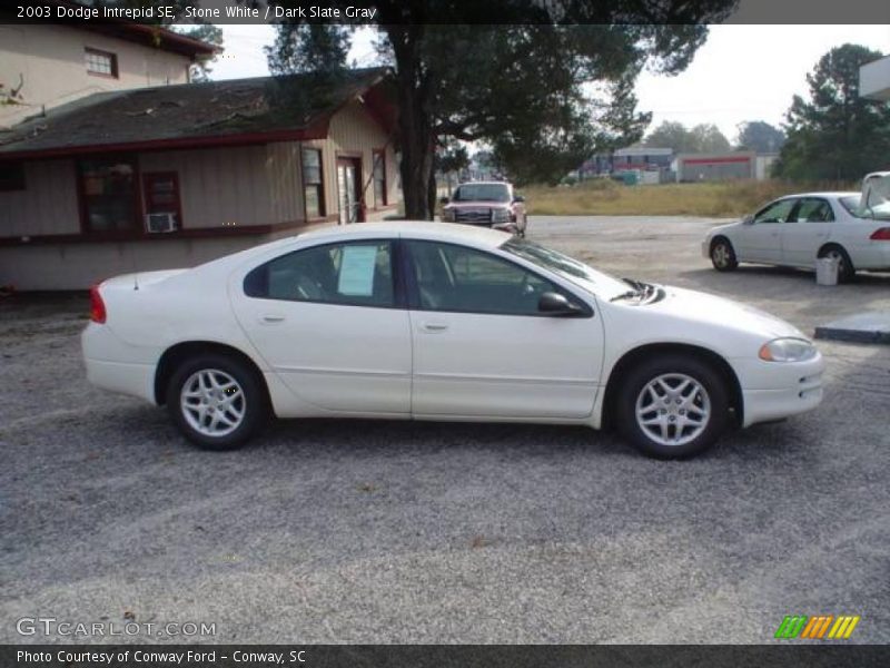 Stone White / Dark Slate Gray 2003 Dodge Intrepid SE