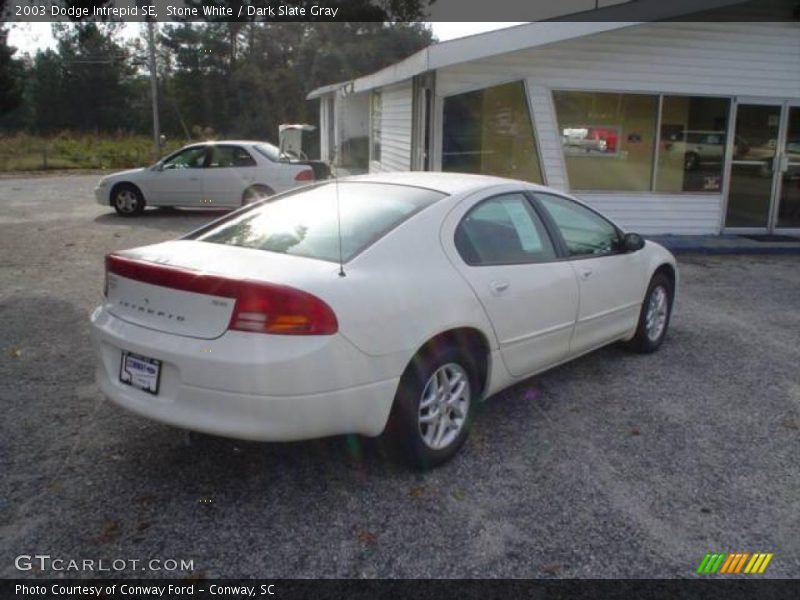 Stone White / Dark Slate Gray 2003 Dodge Intrepid SE