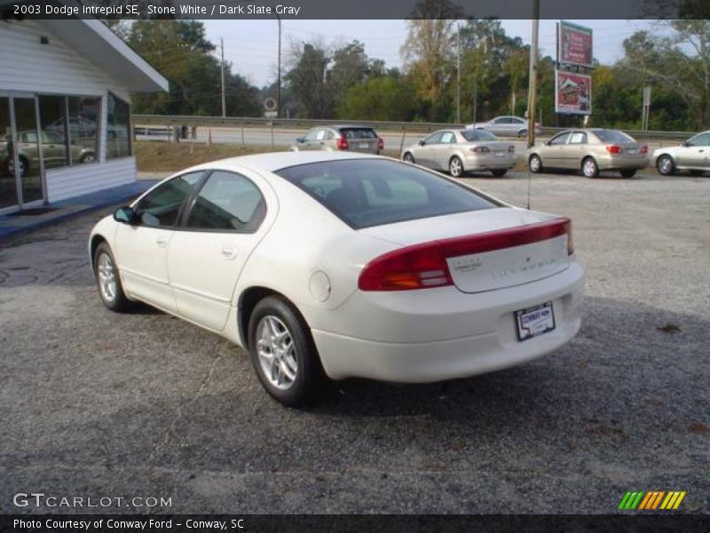 Stone White / Dark Slate Gray 2003 Dodge Intrepid SE