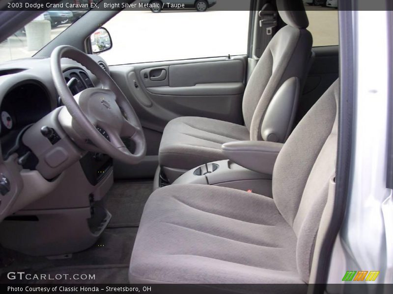 Bright Silver Metallic / Taupe 2003 Dodge Grand Caravan EX