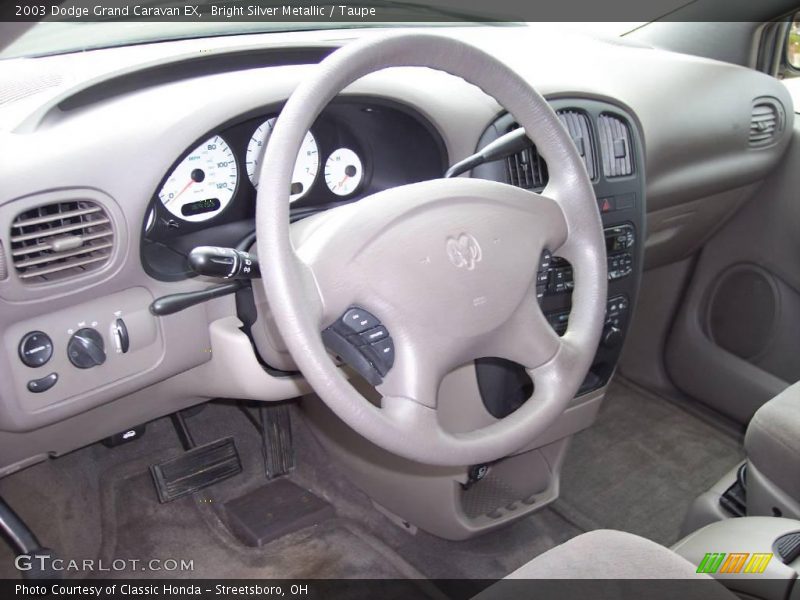 Bright Silver Metallic / Taupe 2003 Dodge Grand Caravan EX