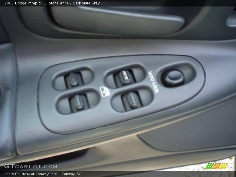 Stone White / Dark Slate Gray 2003 Dodge Intrepid SE