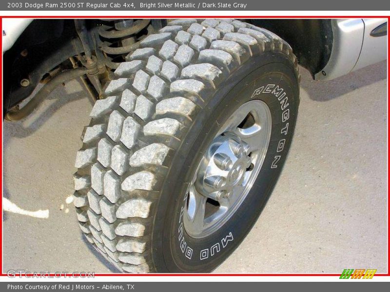 Bright Silver Metallic / Dark Slate Gray 2003 Dodge Ram 2500 ST Regular Cab 4x4