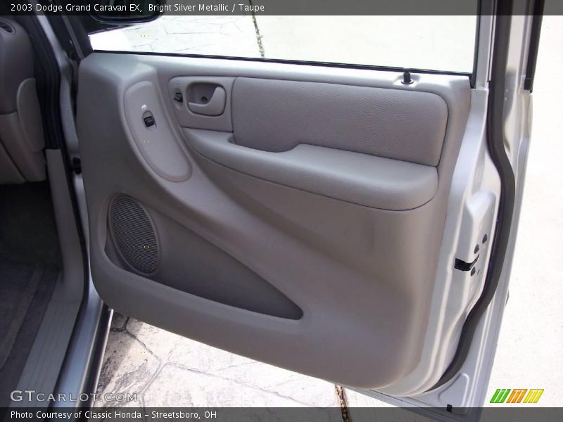 Bright Silver Metallic / Taupe 2003 Dodge Grand Caravan EX