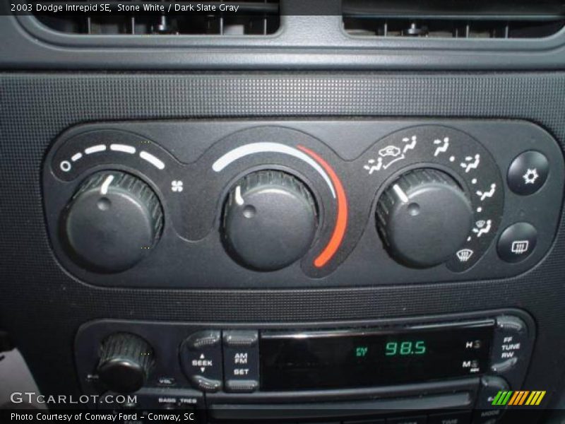 Stone White / Dark Slate Gray 2003 Dodge Intrepid SE