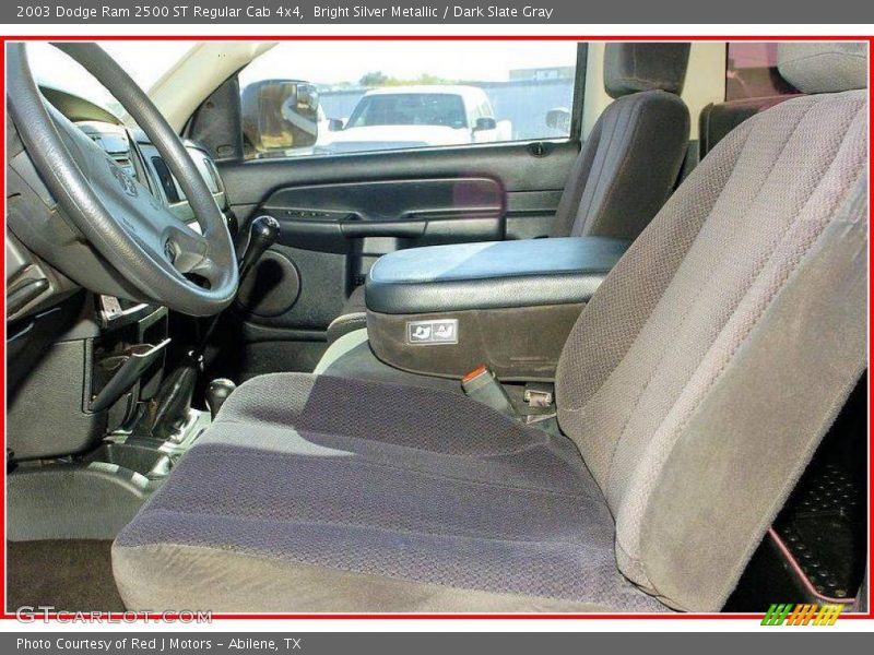Bright Silver Metallic / Dark Slate Gray 2003 Dodge Ram 2500 ST Regular Cab 4x4