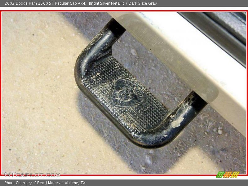 Bright Silver Metallic / Dark Slate Gray 2003 Dodge Ram 2500 ST Regular Cab 4x4