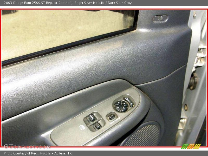 Bright Silver Metallic / Dark Slate Gray 2003 Dodge Ram 2500 ST Regular Cab 4x4