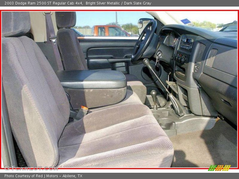 Bright Silver Metallic / Dark Slate Gray 2003 Dodge Ram 2500 ST Regular Cab 4x4