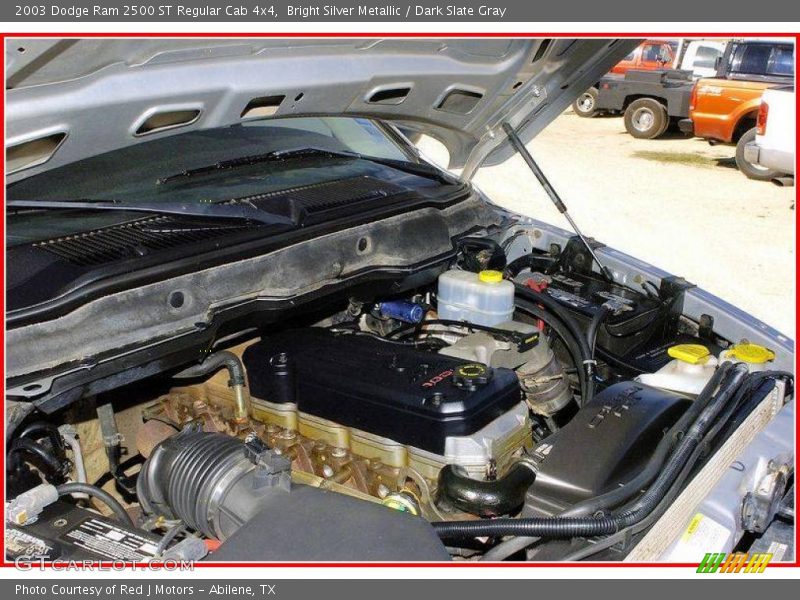 Bright Silver Metallic / Dark Slate Gray 2003 Dodge Ram 2500 ST Regular Cab 4x4