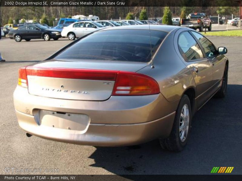 Cinnamon Glaze Metallic / Dark Slate Gray 2002 Dodge Intrepid SE
