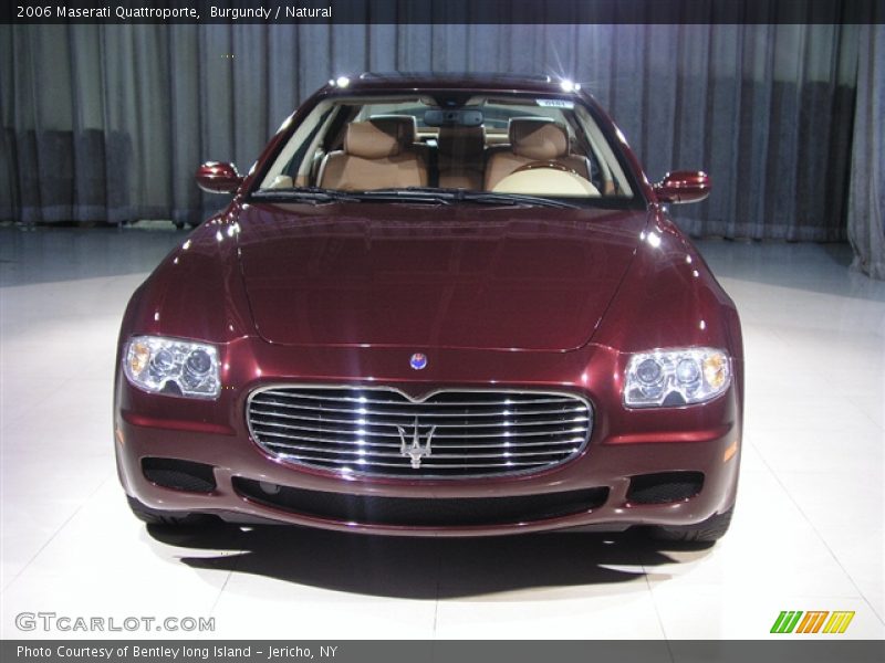 Burgundy / Natural 2006 Maserati Quattroporte