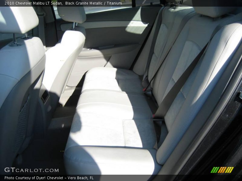 Black Granite Metallic / Titanium 2010 Chevrolet Malibu LT Sedan