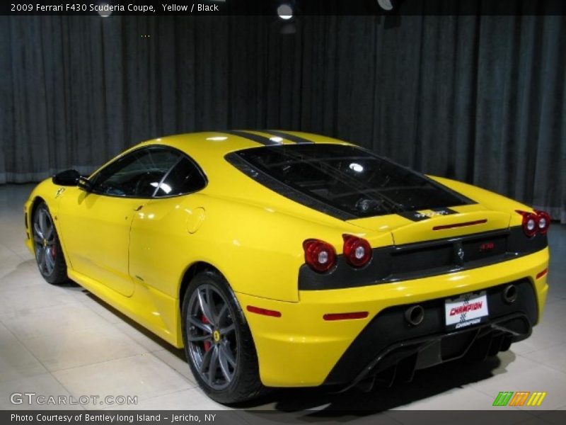 Yellow / Black 2009 Ferrari F430 Scuderia Coupe
