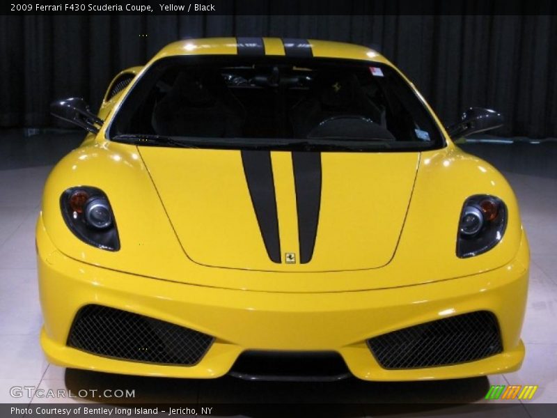 Yellow / Black 2009 Ferrari F430 Scuderia Coupe