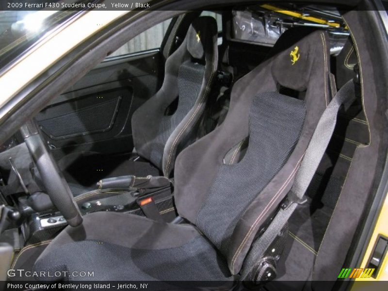 Yellow / Black 2009 Ferrari F430 Scuderia Coupe