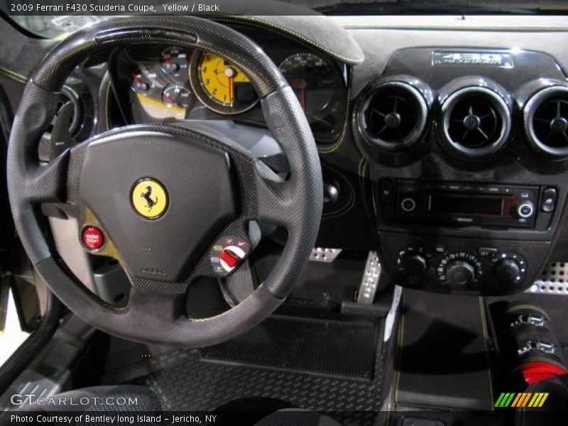 Yellow / Black 2009 Ferrari F430 Scuderia Coupe