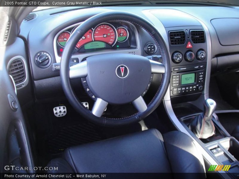 Cyclone Gray Metallic / Black 2005 Pontiac GTO Coupe