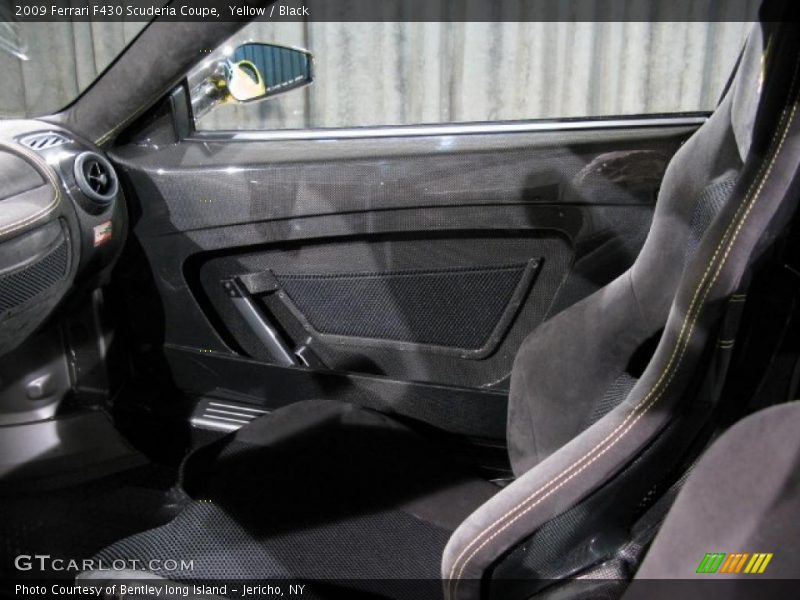 Yellow / Black 2009 Ferrari F430 Scuderia Coupe