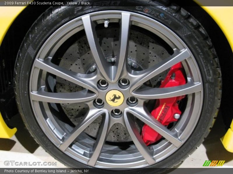 Yellow / Black 2009 Ferrari F430 Scuderia Coupe