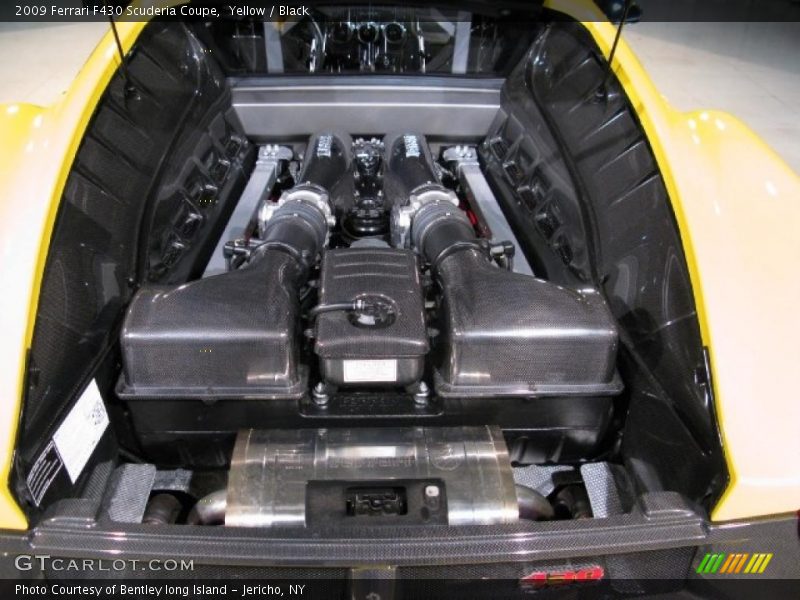 Yellow / Black 2009 Ferrari F430 Scuderia Coupe