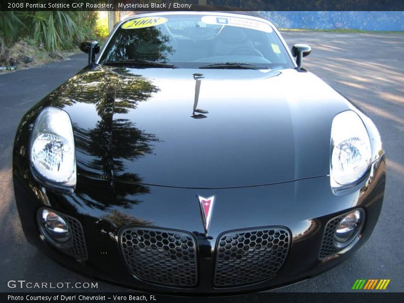 Mysterious Black / Ebony 2008 Pontiac Solstice GXP Roadster