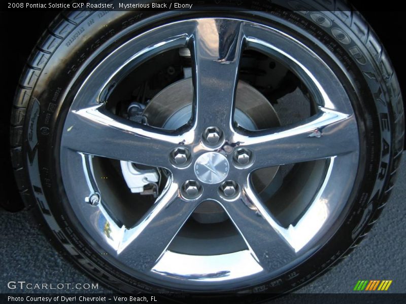 Mysterious Black / Ebony 2008 Pontiac Solstice GXP Roadster