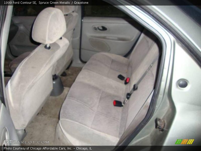 Spruce Green Metallic / Graystone 1999 Ford Contour SE