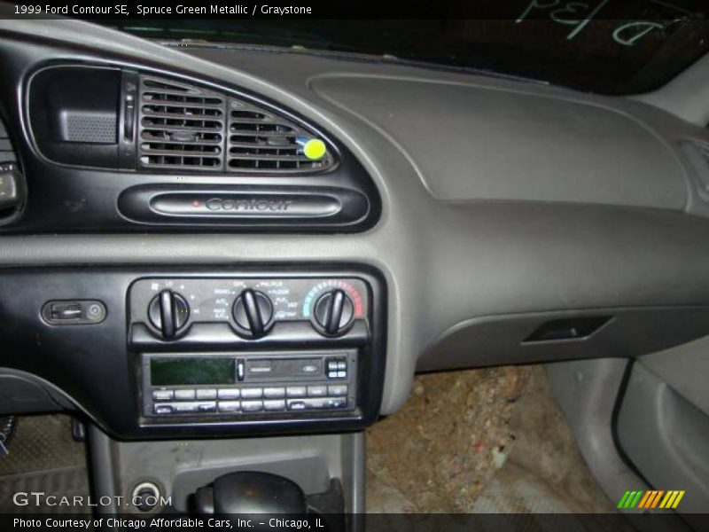 Spruce Green Metallic / Graystone 1999 Ford Contour SE