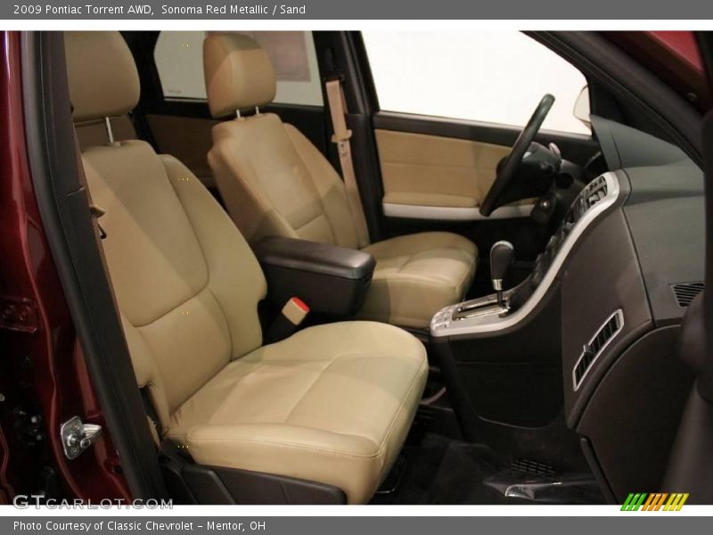 Sonoma Red Metallic / Sand 2009 Pontiac Torrent AWD