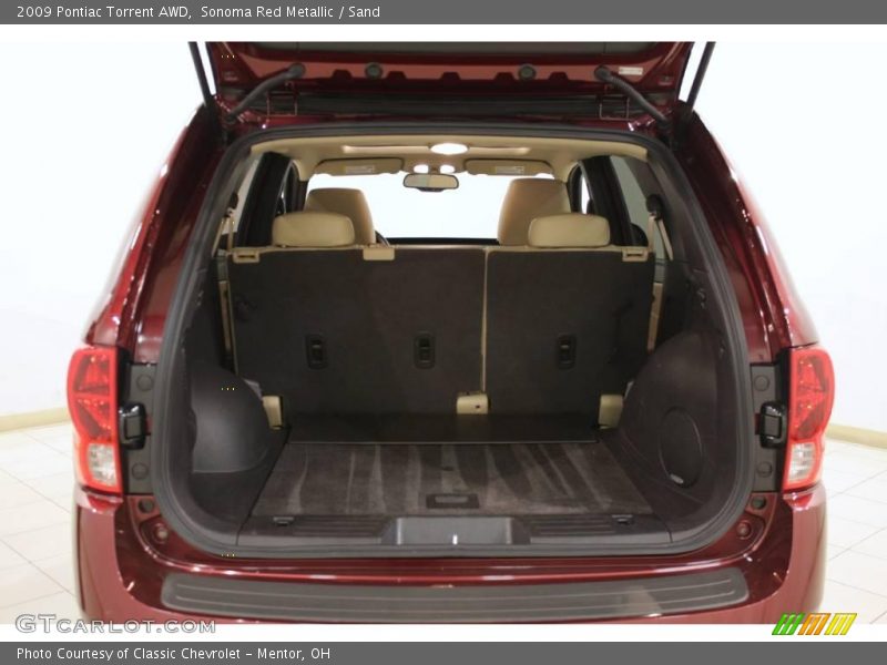 Sonoma Red Metallic / Sand 2009 Pontiac Torrent AWD