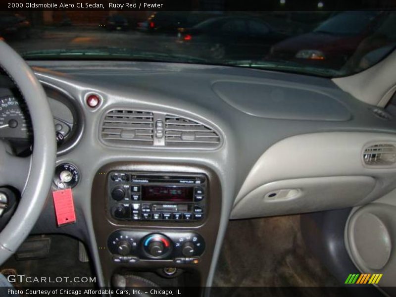 Ruby Red / Pewter 2000 Oldsmobile Alero GL Sedan