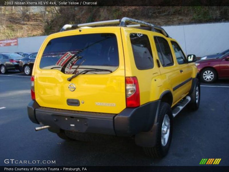 Solar Yellow / Charcoal 2003 Nissan Xterra XE V6 4x4
