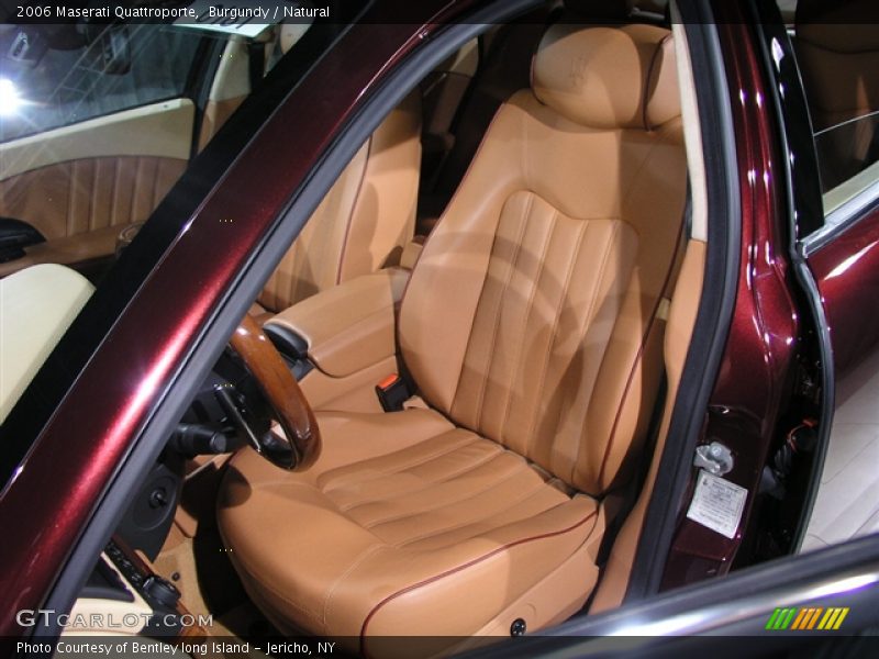 Burgundy / Natural 2006 Maserati Quattroporte