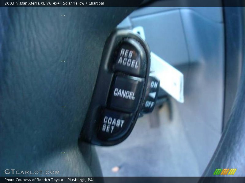 Solar Yellow / Charcoal 2003 Nissan Xterra XE V6 4x4