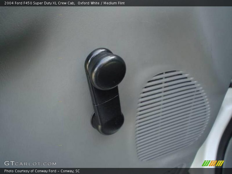 Oxford White / Medium Flint 2004 Ford F450 Super Duty XL Crew Cab