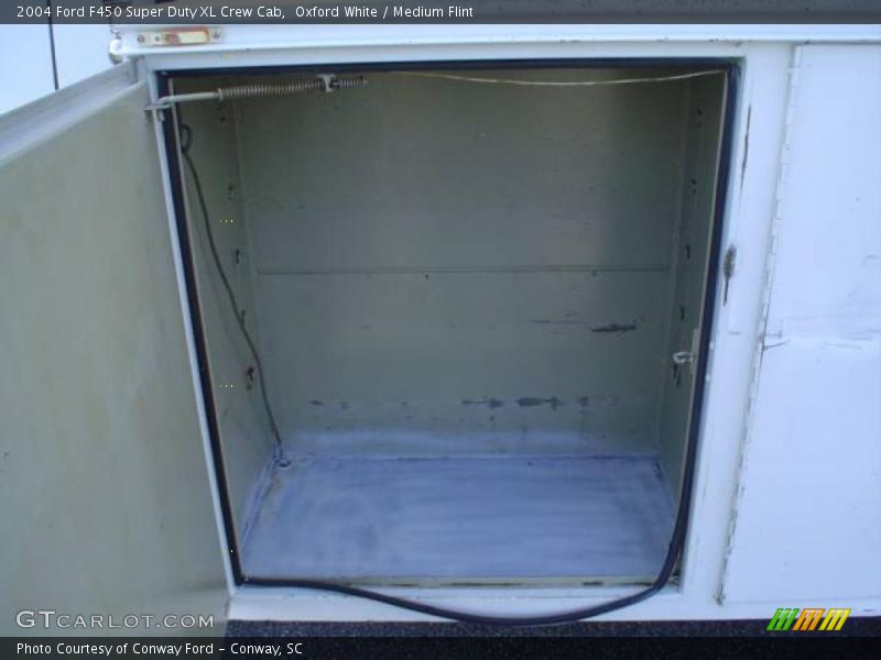 Oxford White / Medium Flint 2004 Ford F450 Super Duty XL Crew Cab