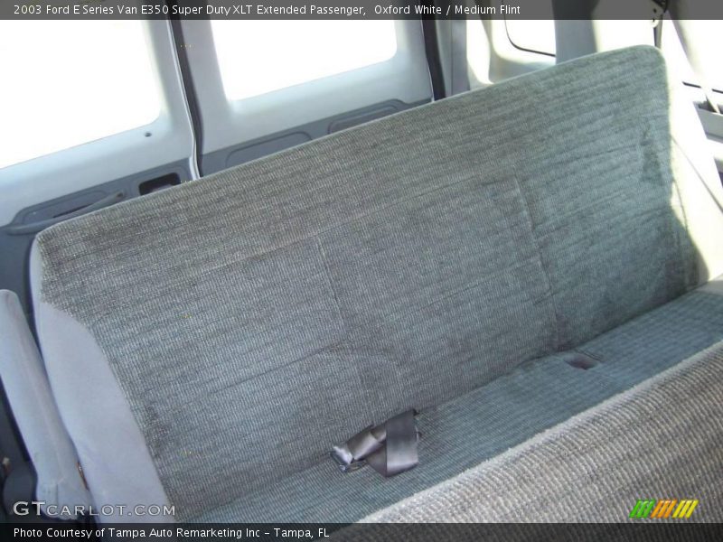 Oxford White / Medium Flint 2003 Ford E Series Van E350 Super Duty XLT Extended Passenger