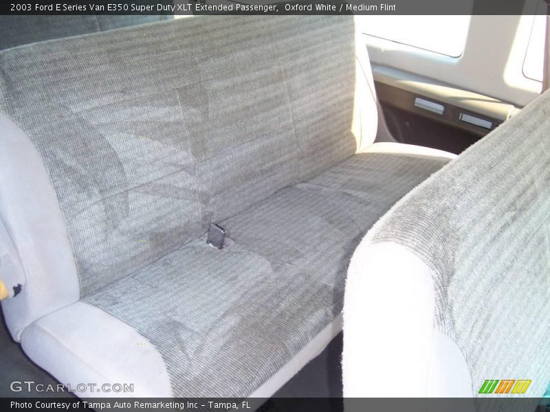 Oxford White / Medium Flint 2003 Ford E Series Van E350 Super Duty XLT Extended Passenger
