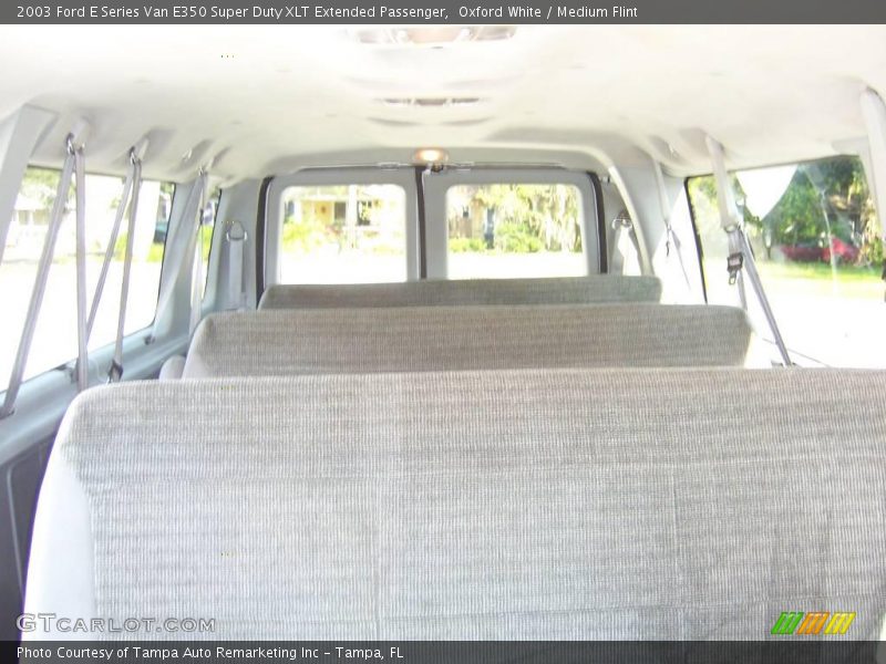 Oxford White / Medium Flint 2003 Ford E Series Van E350 Super Duty XLT Extended Passenger