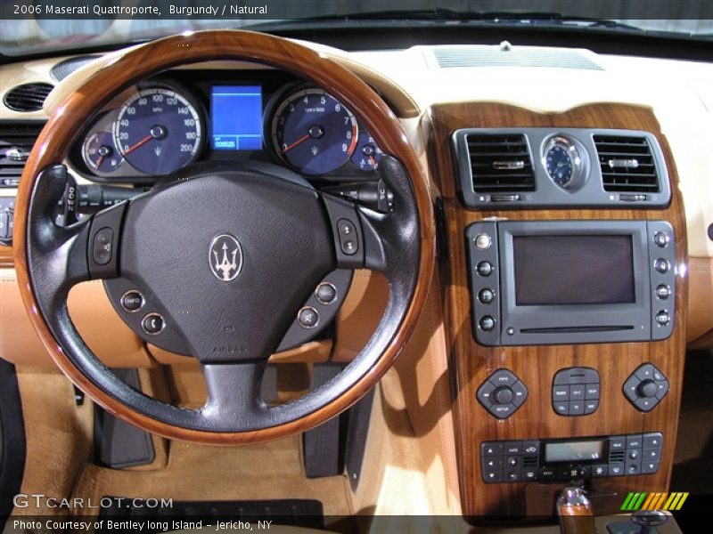 Burgundy / Natural 2006 Maserati Quattroporte