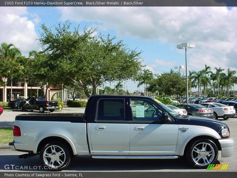 Black/Silver Metallic / Black/Silver 2003 Ford F150 Harley-Davidson SuperCrew